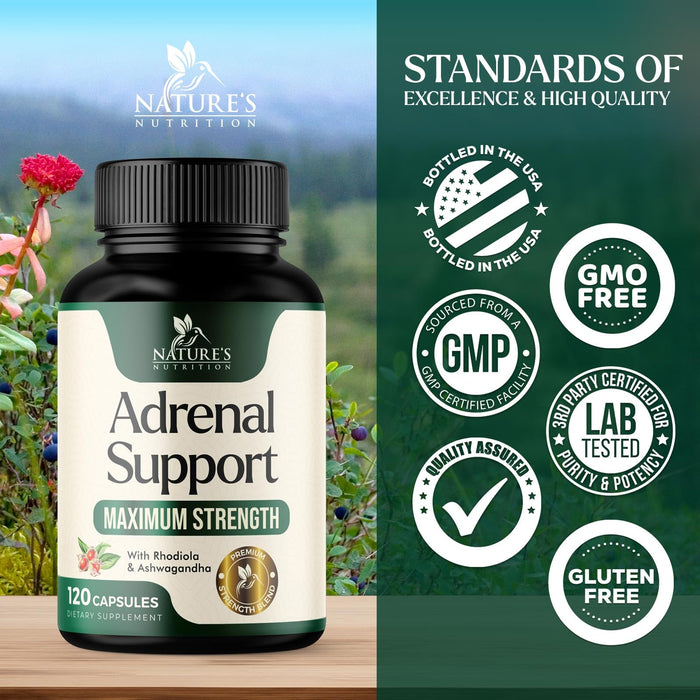 Adrenal Support Cortex Complex – 120 Capsules